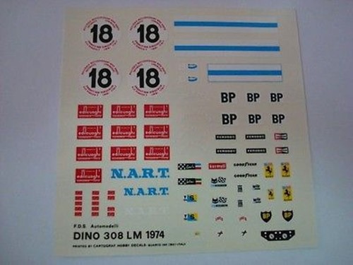 Decals kit ferrari 308 - decals,