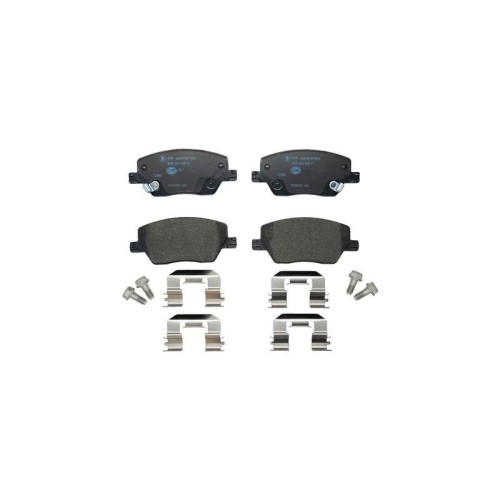 Kit plaquettes frein - de,